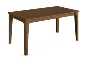 Miniaturka 6 - Stół dębowy rozkładany Velmoro 160-250 cm brązowy – zdjęcie 7