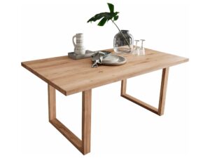 Miniaturka 5 - Stół dębowy Solis III 200 × 100 cm na białym tle