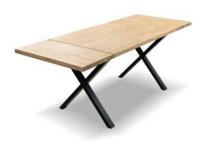 Miniaturka 2 - Stół rozkładany dębowy Montario 120–160x80 cm – zdjęcie 3