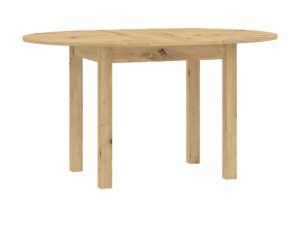 Miniaturka 4 - Stół okrągły Senvaro 100 cm dąb Artisan – drugie ujęcie