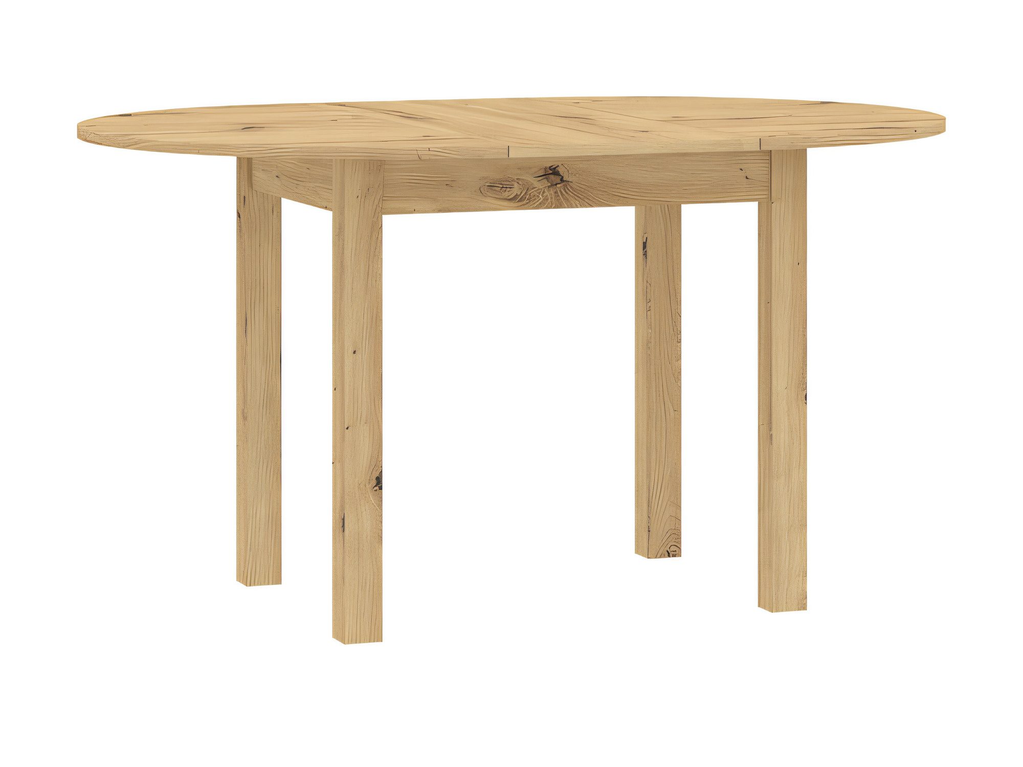 Stół okrągły Senvaro 100 cm dąb Artisan – drugie ujęcie
