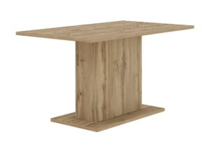Miniaturka 2 - Stół drewniany jasny z centralną nóżką