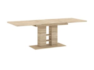 Miniaturka 2 - Stół rozkładany z półkami Darseno 140–220 cm dąb Sonoma – zdjęcie 3