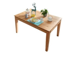 Miniaturka 2 - Stół rozkładany Tremavio 140 × 90 cm – drewniane nogi i dębowy blat