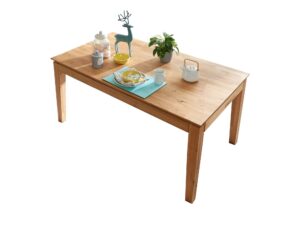 Miniaturka 3 - Stół rozkładany Tremavio 160 × 90 cm – kompletna bryła na białym tle