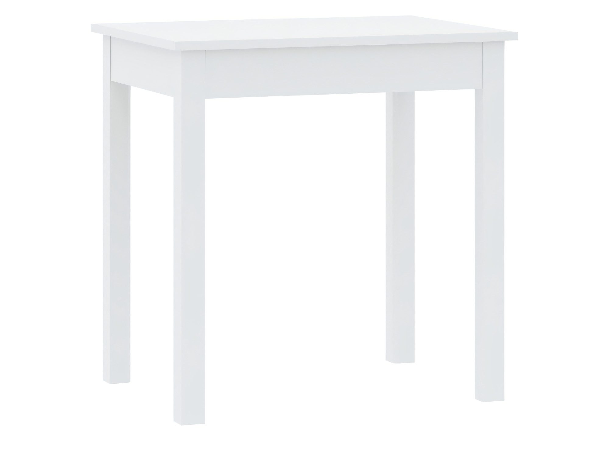 Stół Senvaro 75 cm biały – widok bryły