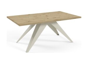 Miniaturka 2 - Stół Ventiro – blat dąb artisan, kaszmirowy stelaż