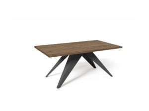 Miniaturka 5 - Stół Ventiro – blat dąb davos, czarny stelaż