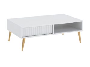 Miniaturka 1 - Biały stolik kawowy Bellvoro 102 cm