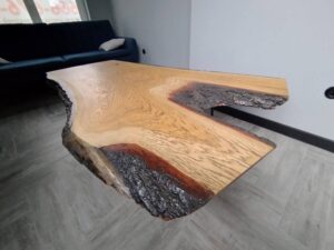 Miniaturka 3 - Stolik dębowy CORTEZA – widok główny