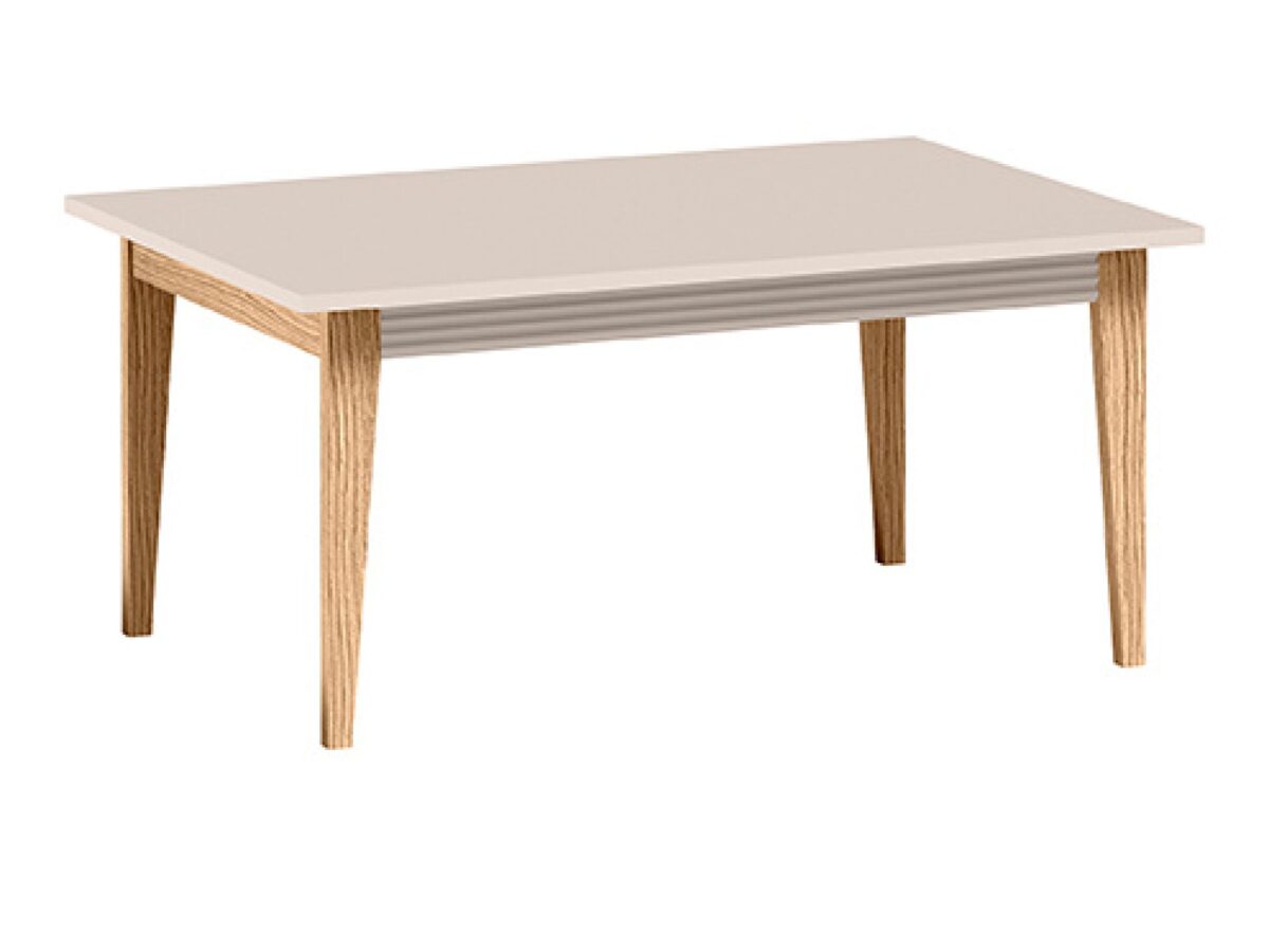 Stolik kawowy prostokątny Velvara 90 cm – kaszmir