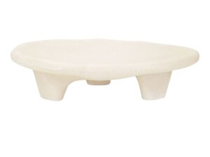 Miniaturka 6 - Stolik kawowy Virtus piaskowy 120 cm – przód na białym tle