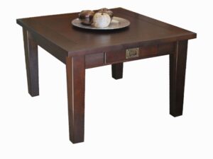 Miniaturka 3 - Mały stolik z szufladą LOGAN 75 × 75 cm – widok produktu