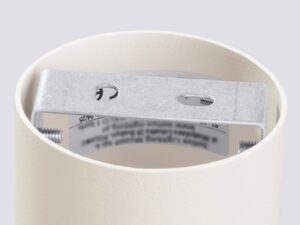 Miniaturka 33 - Stożkowa lampa wisząca Avelira 14 cm beżowy – wnętrze sufitówki