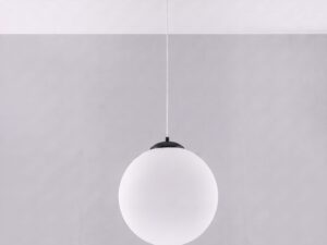 Miniaturka 54 - Stylowa lampa wisząca 40 cm czarny na jasnym tle
