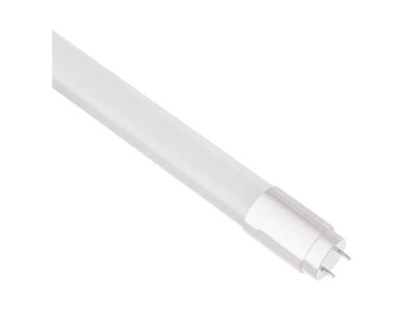 Świetlówka LED G13 9 W 60 cm biała, widok końcówki i rurki