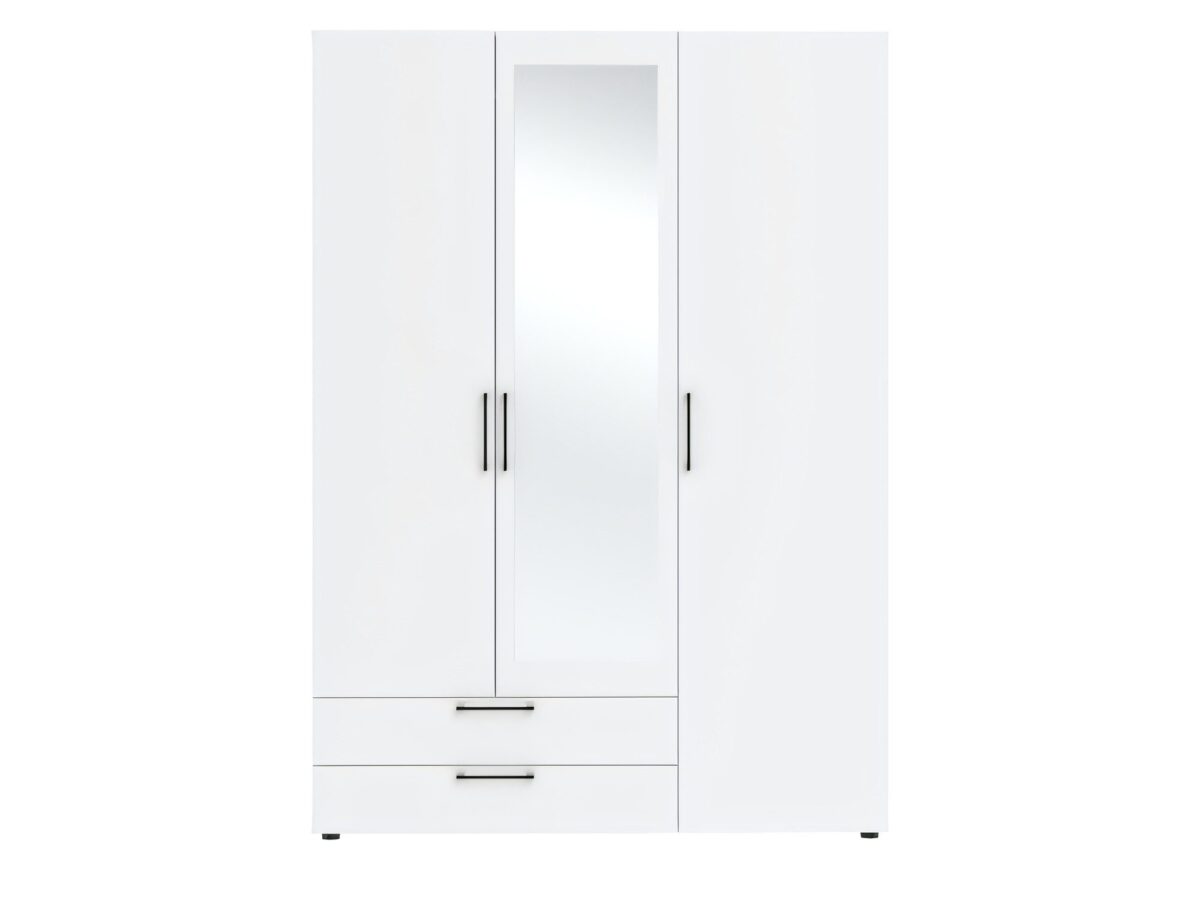 Szafa trzydrzwiowa z 2 szufladami Larvello 145 cm