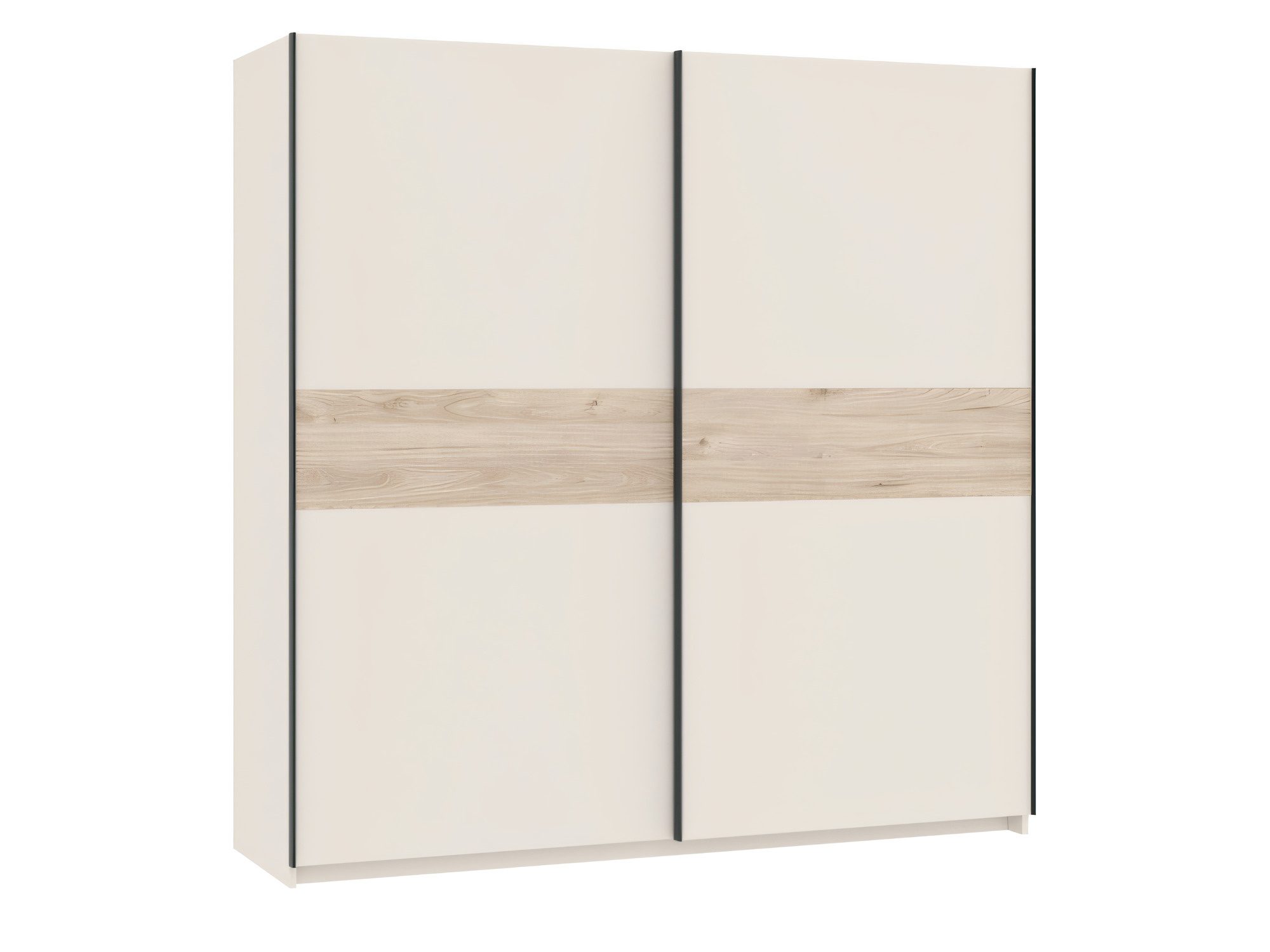 Szafa przesuwna Breviano 200 cm kaszmir i Hickory Jackson
