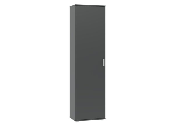 Szafa Clarento 50 cm antracyt – pełny front z pionowym uchwytem