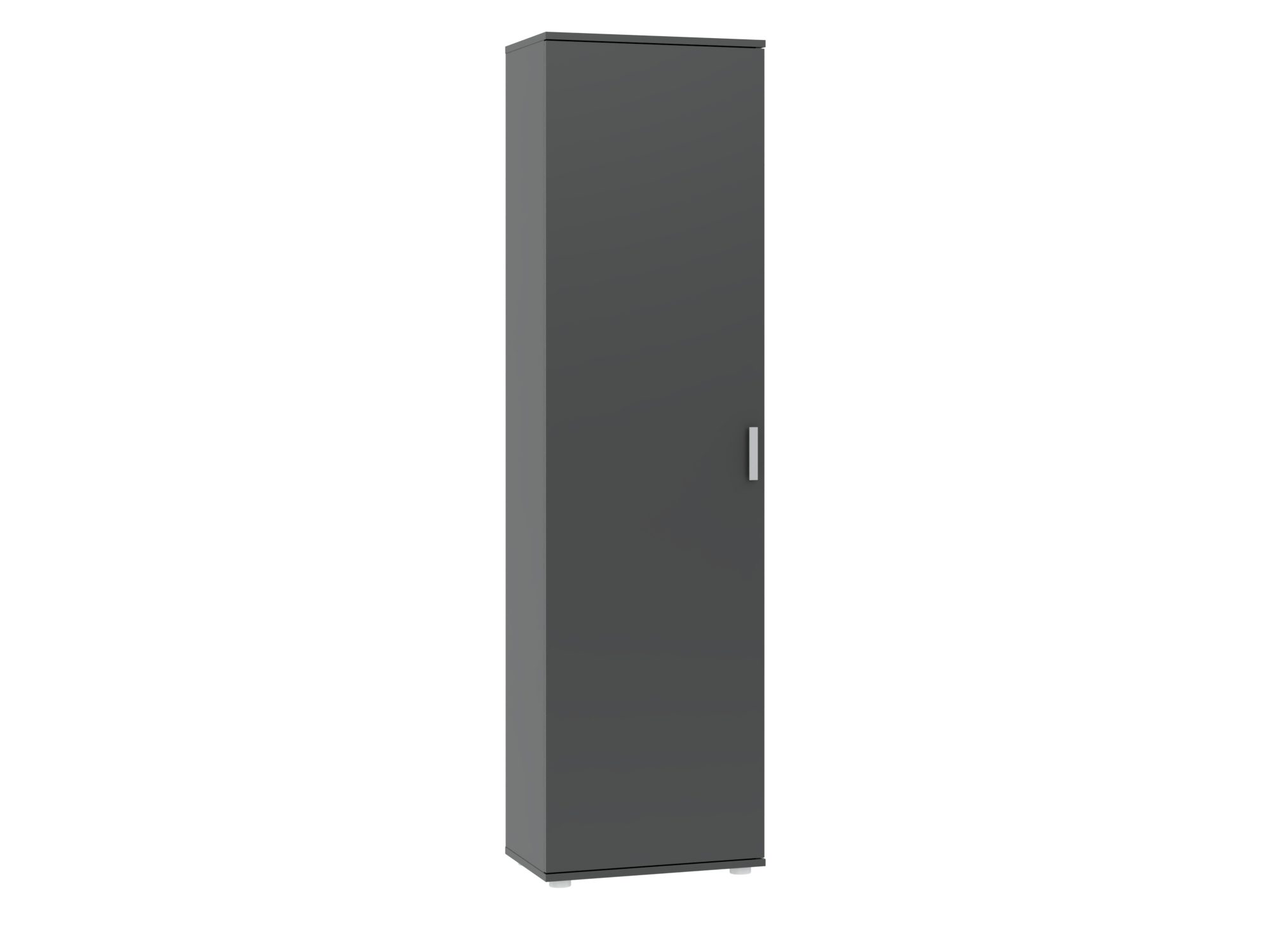 Szafa Clarento 50 cm antracyt – pełny front z pionowym uchwytem