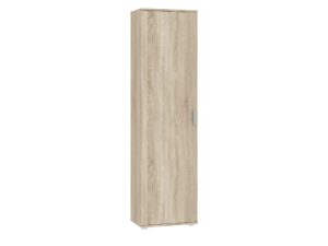 Miniaturka 1 - Szafa Clarento 50 cm dąb Sonoma jasny – zamknięty front