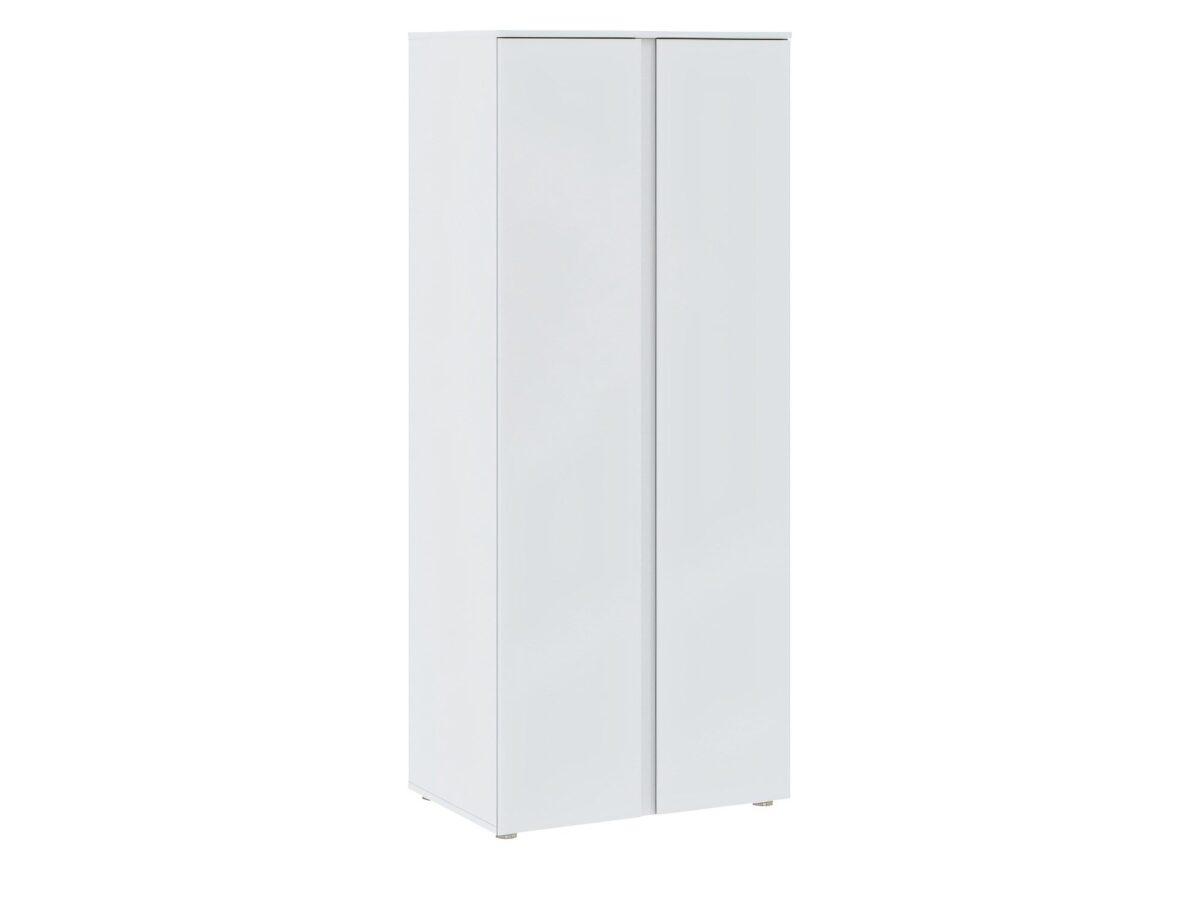 Szafa dwudrzwiowa Veldaro Plus 74 cm biała