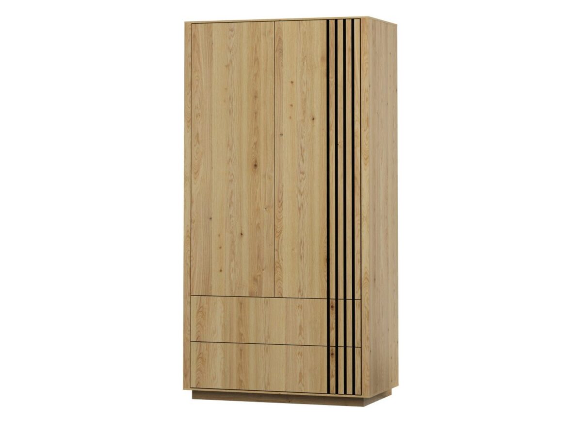 Szafa dwudrzwiowa z 2 szufladami Dorello 100 cm