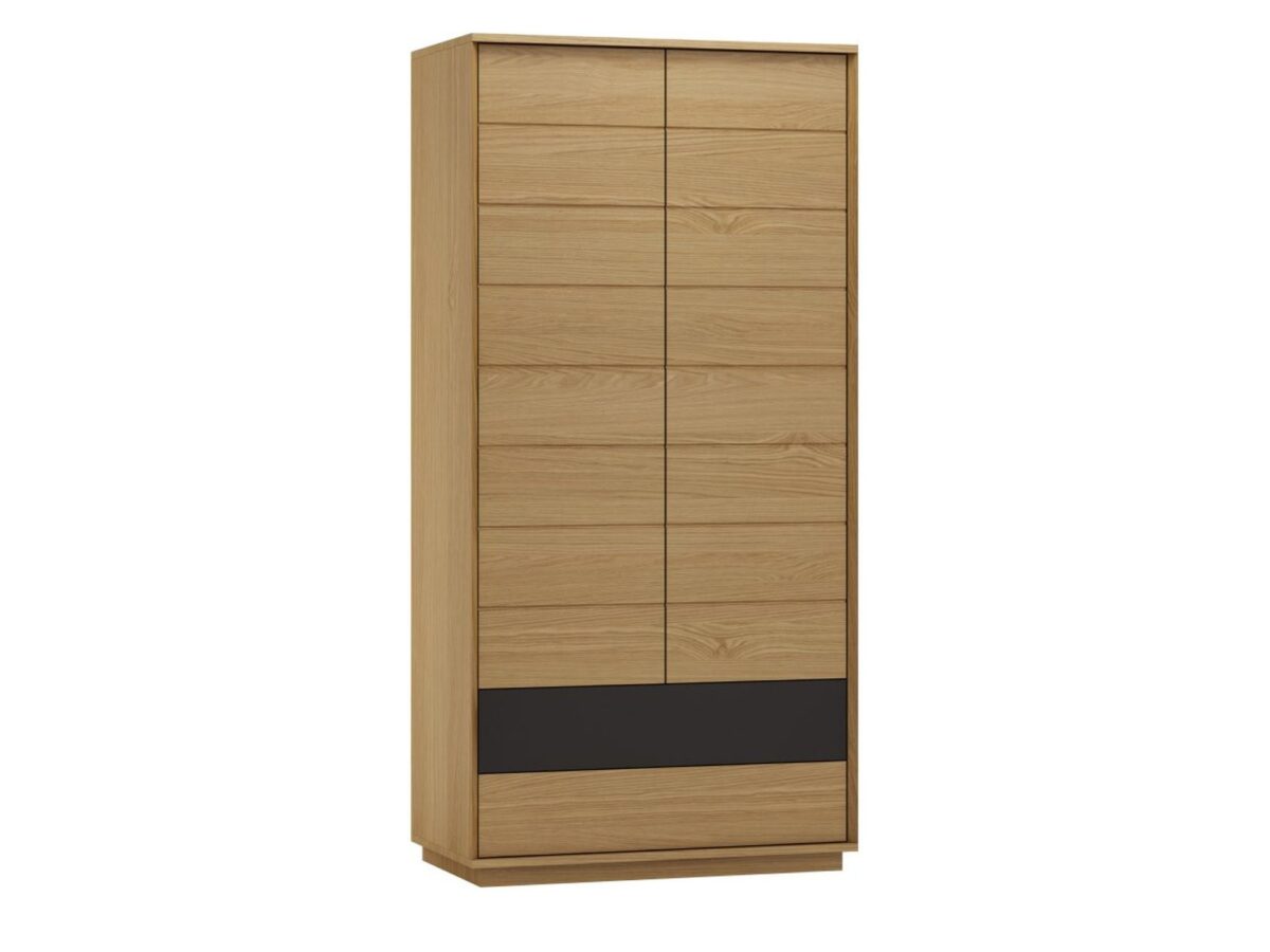 Szafa dwudrzwiowa z 2 szufladami Monvello 100 cm push to open