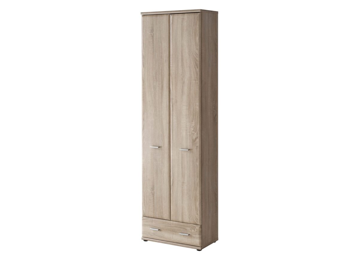 Szafa dwudrzwiowa z szufladą Arvello 60 cm dąb Sonoma