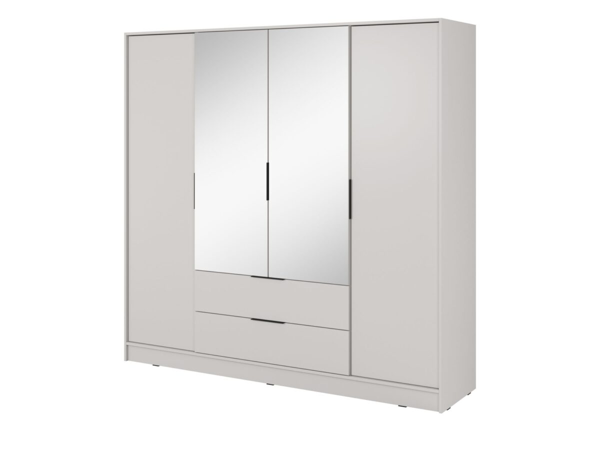Szafa czterodrzwiowa z lustrem Kardena 206 cm
