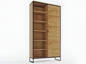 Miniaturka 3 - Szafa dębowa Kongaro 108 cm dąb naturalny – zdjęcie 4
