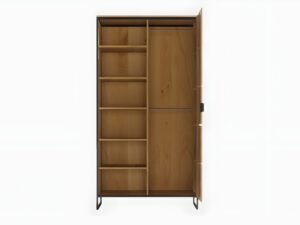 Miniaturka 6 - Szafa dębowa Kongaro 108 cm dąb naturalny
