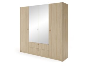 Miniaturka 2 - Szafa Morvena 213 cm dąb barista – widok pod kątem