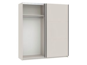 Miniaturka 4 - Szafa przesuwna Norvian 180 cm kaszmir – wnętrze