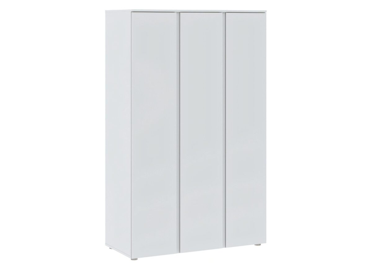 Szafa trzydrzwiowa Veldaro Plus 111 cm biała