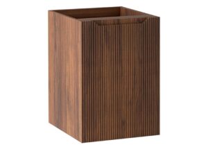Miniaturka 2 - Szafka łazienkowa Coralia 40 cm Orzech Warmia – drzwiczki zamknięte