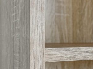 Miniaturka 2 - Detal wykończenia szafki na buty Arvello dąb Sonoma