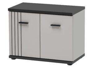 Miniaturka 5 - Szafka na buty dwudrzwiowa Havoro 60 cm kaszmir czarny