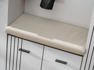 Miniaturka 1 - Beżowa poduszka siedziska szafki Havoro