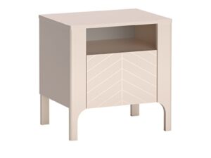Miniaturka 7 - Szafka nocna Fenita 54 cm w kolorze kaszmir z boku