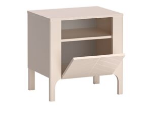 Miniaturka 2 - Szafka nocna Fenita 54 cm kaszmir z otwartym schowkiem