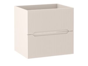 Miniaturka 26 - Szafka pod umywalkę Coralia 60 cm Kaszmir – widok ukośny
