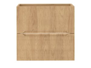 Miniaturka 11 - Szafka pod umywalkę Coralia 60 cm Hikora – zamknięte szuflady od przodu