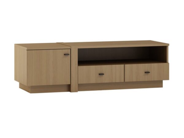 Szafka RTV Katvero z drzwiczkami i 2 szufladami, 150 cm