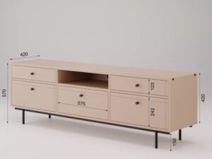 Miniaturka 8 - Szafka RTV Arrovia 181 cm – zdjęcie 4