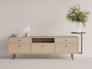 Miniaturka 9 - Szafka RTV Arrovia 181 cm z metalową dostawką – zdjęcie 9