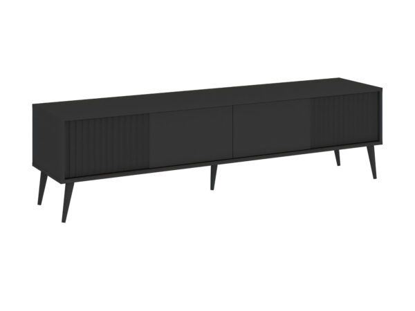 Antracytowa szafka RTV Bellvoro 180 cm
