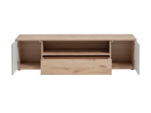 Miniaturka 1 - Szafka RTV z szufladą Cativaro 160 cm dąb Viking kaszmir – zdjęcie 2