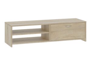 Miniaturka 5 - Szafka RTV Domelio 120 cm dąb Sonoma – widok z kąta