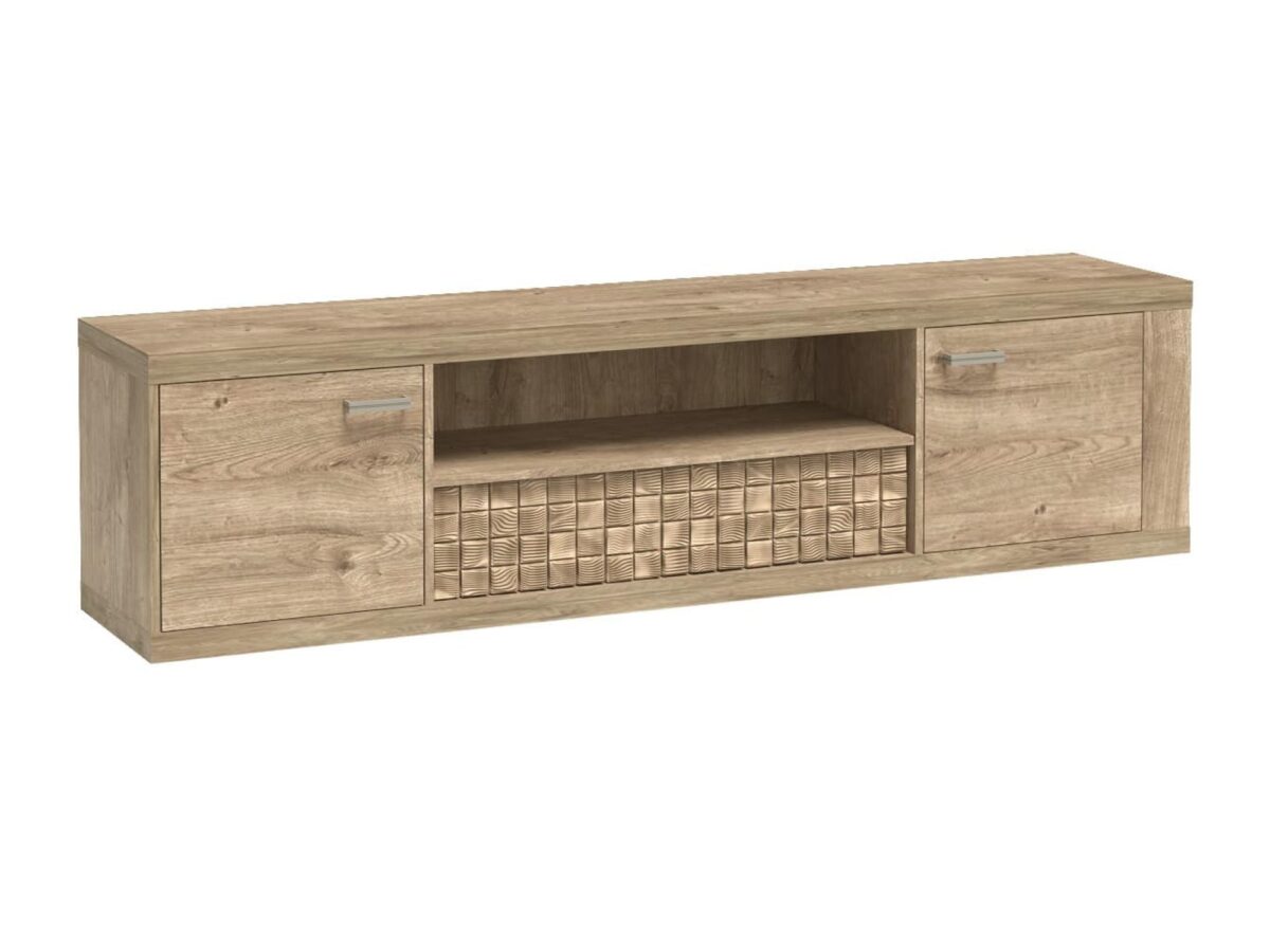 Szafka RTV Pestano 195,5 cm Ribbeck z szufladą